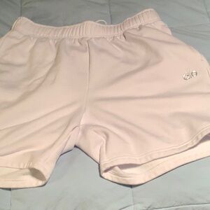 Alo white women’s sweat shorts